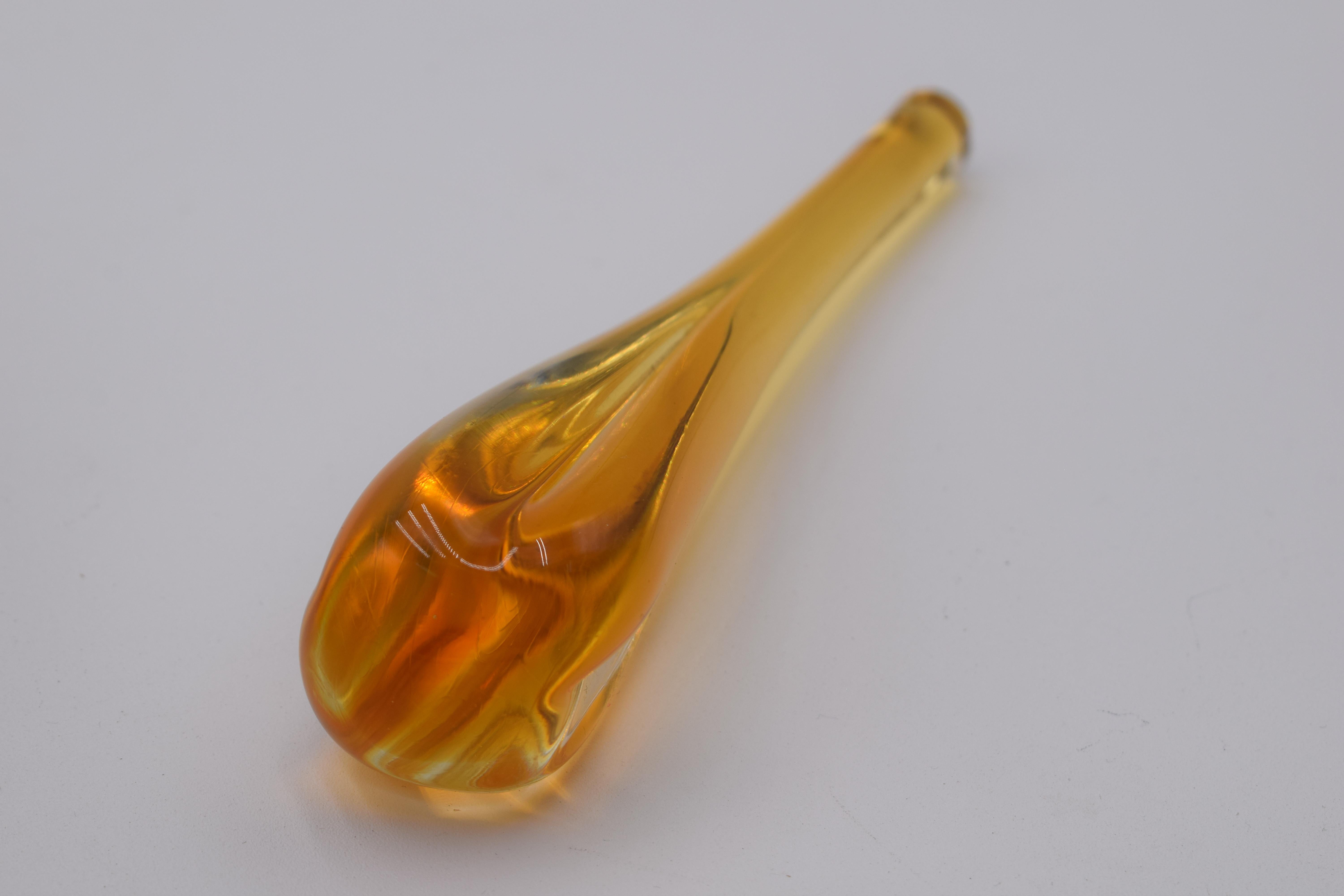 Aschenbecher aus Murano mit Zigarrenlöscher, 1970er Jahre. im Angebot 5
