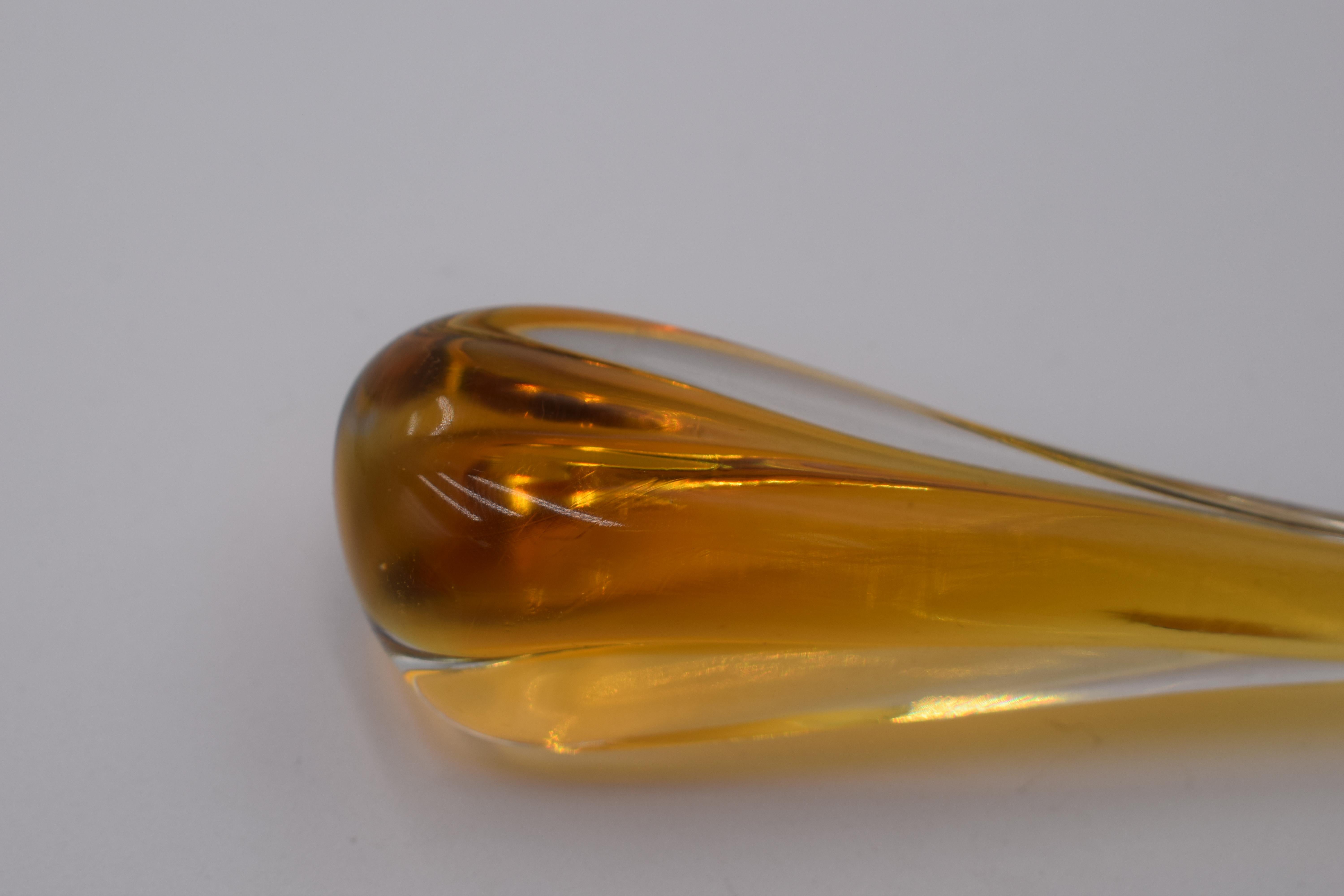Aschenbecher aus Murano mit Zigarrenlöscher, 1970er Jahre. im Angebot 2
