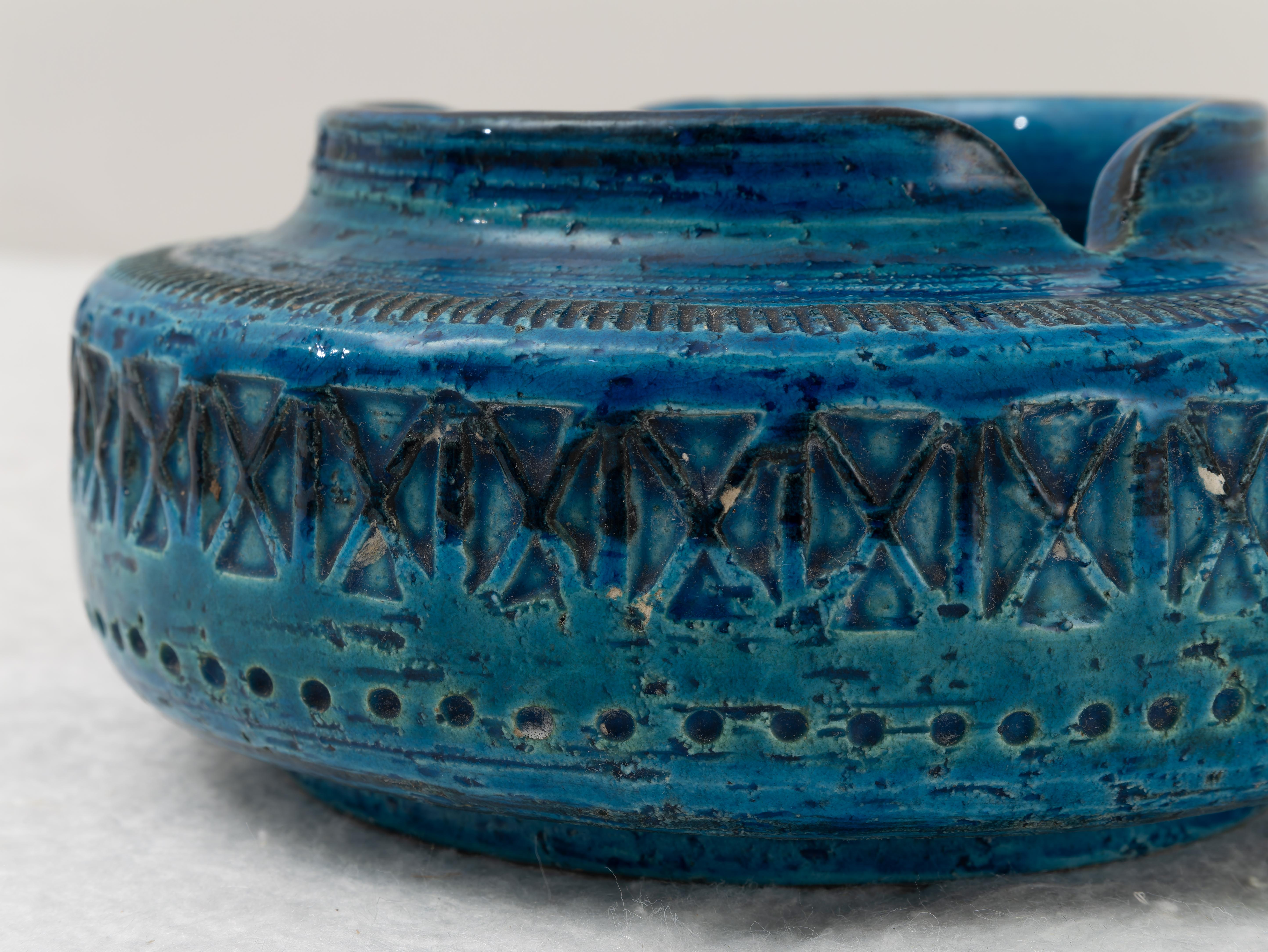 Italian Posacenere in ceramica 