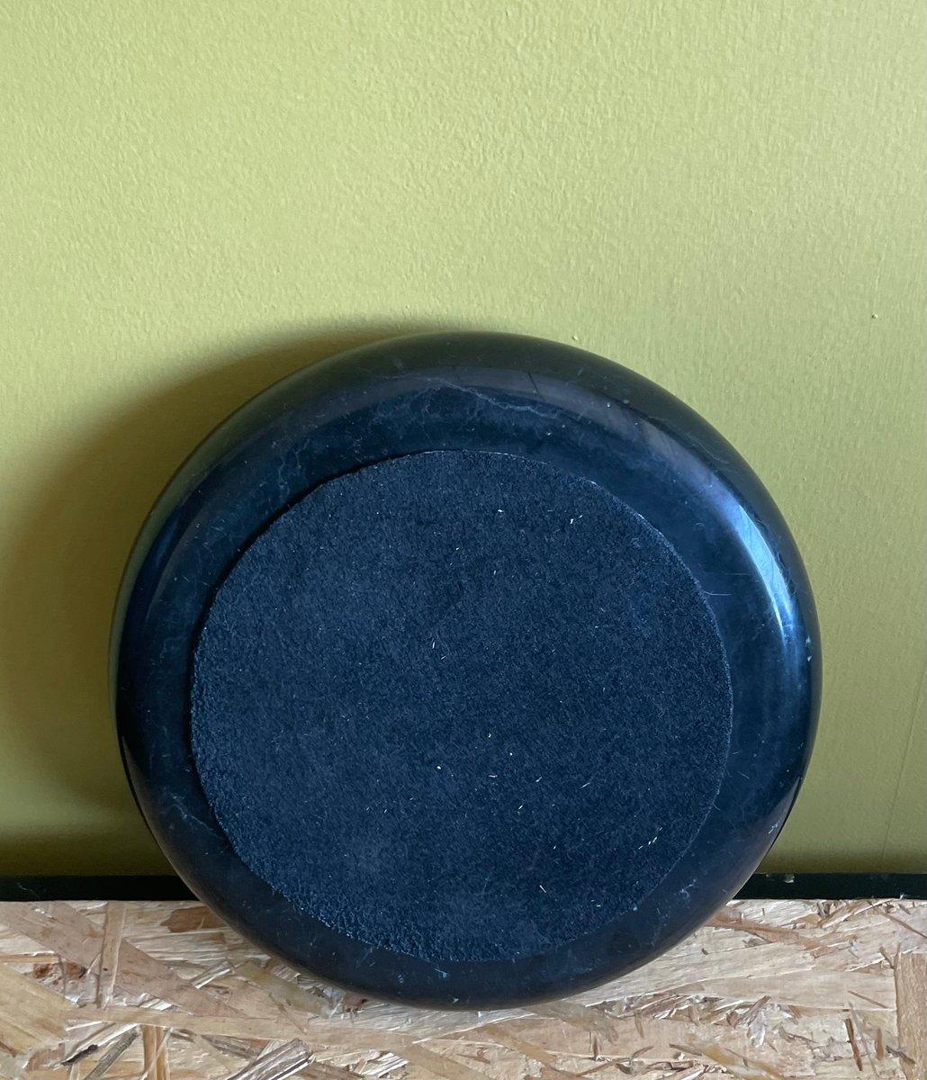 Aschenbecher aus schwarzem Marmor von Angelo Mangiarotti für Knoll, Italien, 1960er Jahre (Handgefertigt) im Angebot