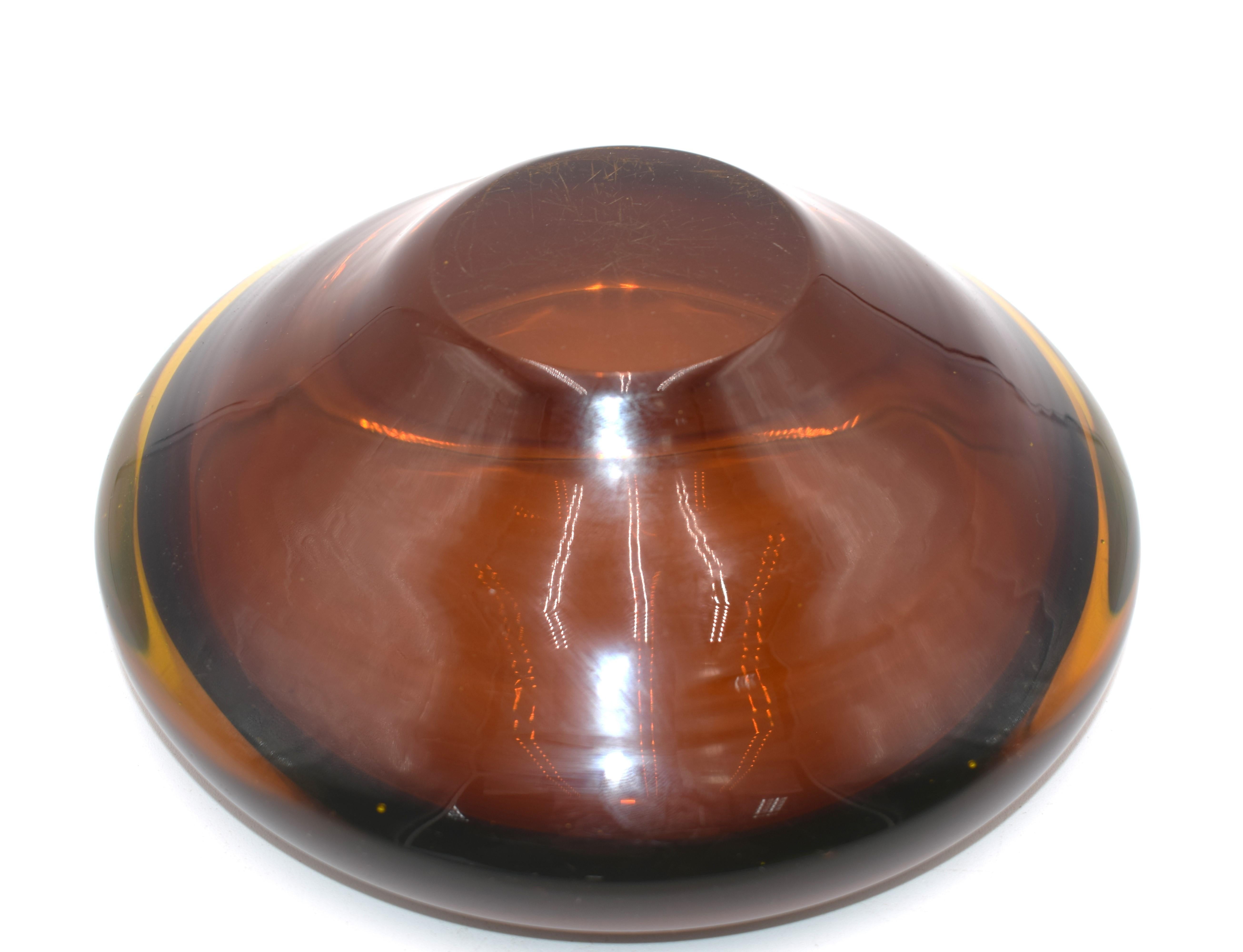Murano Glass Murano glass ashtray, 1970s. For Sale