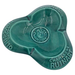 Moët & Chandon Porto Ramos Ashtray Punto Advertising Gadget Vintage Ceramic