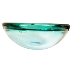 Vintage Celeste and Blue Murano Ashtray -Top Murano-