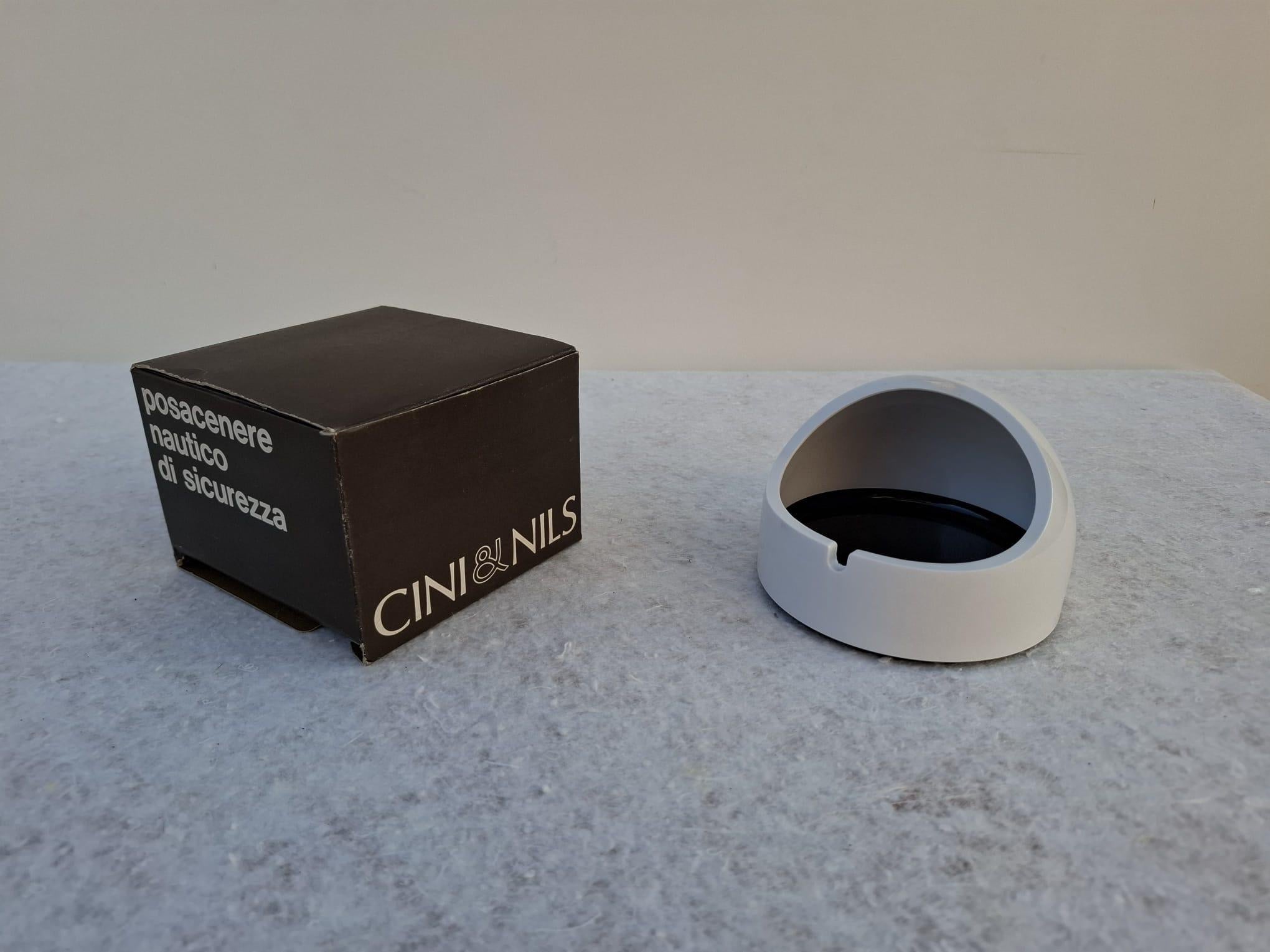Mid-Century Modern OPI MILANO nautical ashtray, Cini&Nils Design, 1970s For Sale