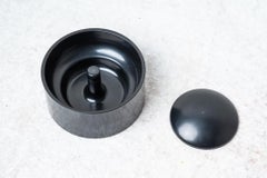 Posacenere nero Cini & Nils Design OPI MILANO, Anni '70