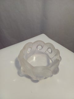 Aschenbecher oder Schale aus Lalique-Glas