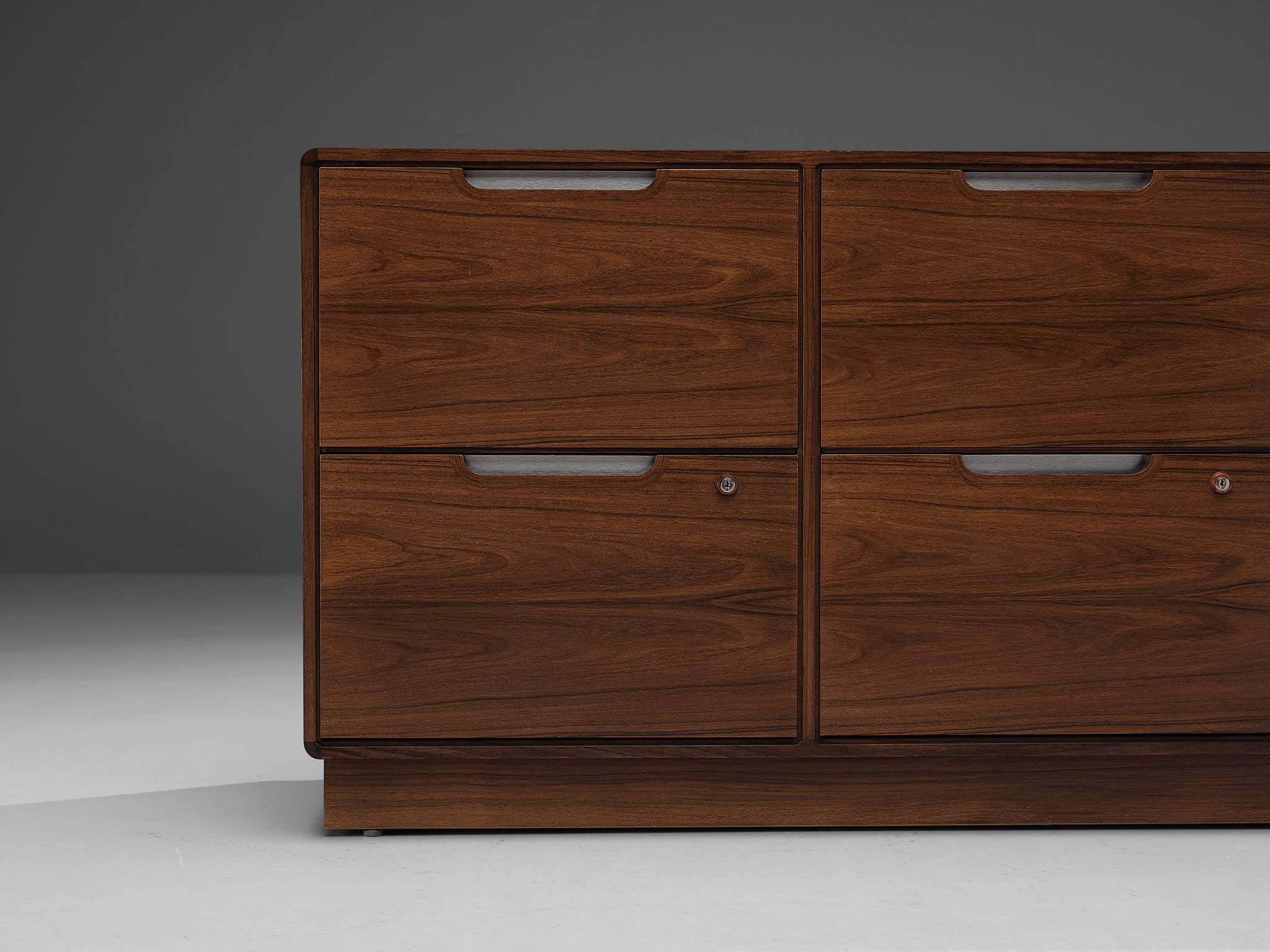 Posborg & Meyhoff for Sibast Møbler Cabinet with Six Drawers in Pau Ferro 1