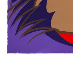 Betty (B), grande sérigraphie signée à la main