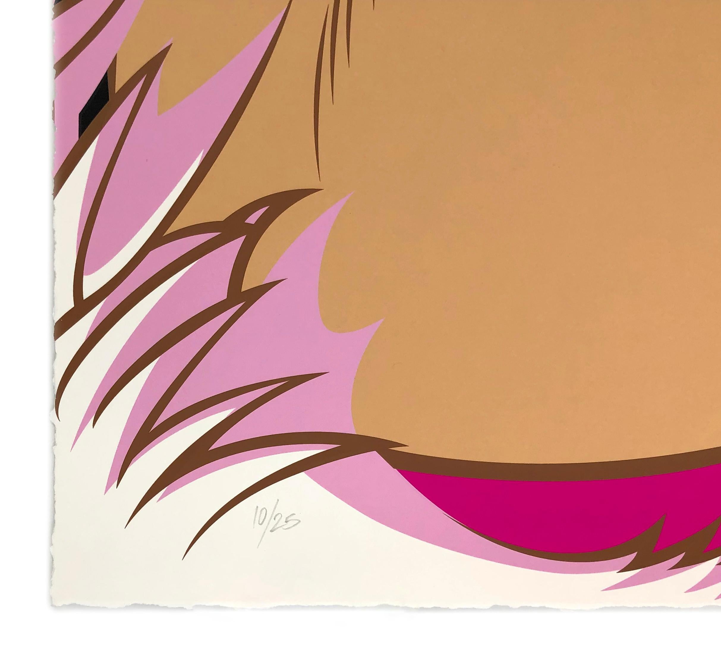 Betty (D), large hand signed screen print - Print by POSE