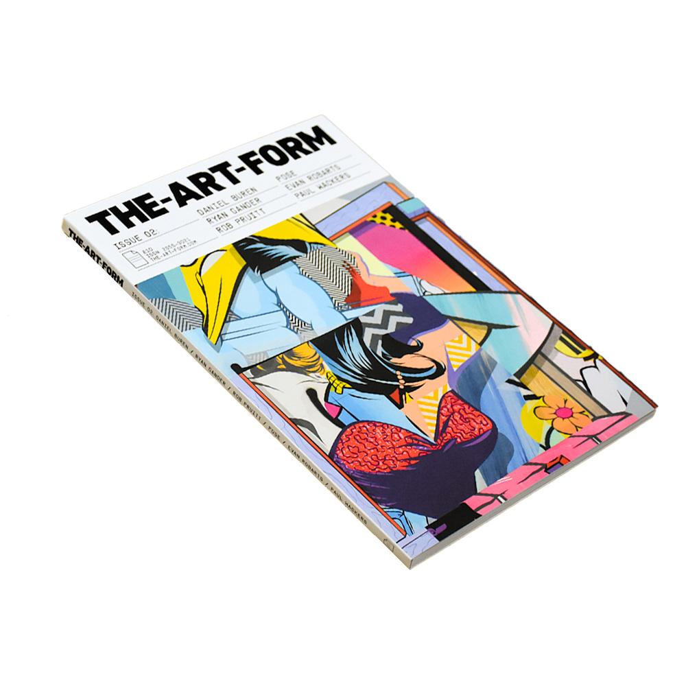 Vivid and gorgeous Pose cover for The Art Form Magazine Issue 2.
Limited edition of 300 with the Pose cover.
There were 4 limited edition covers made for this issue and this is the Pose cover that was a fast sellout
Features different artwork on