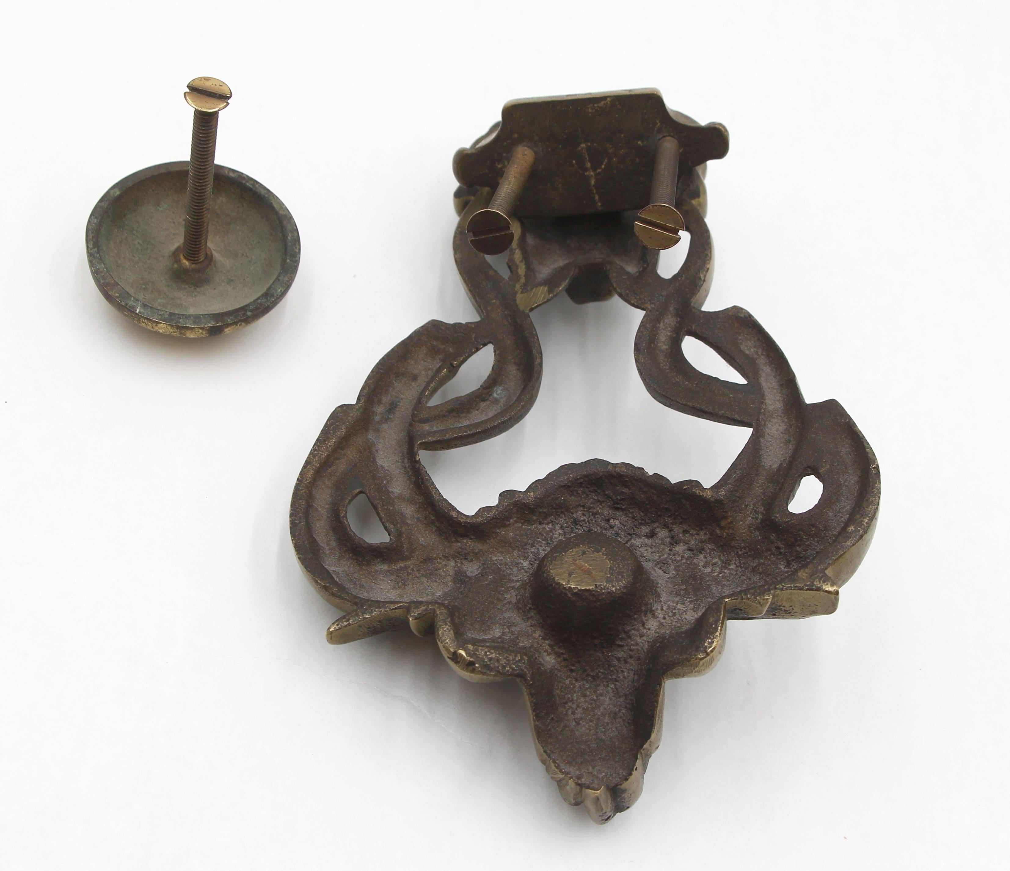 Poseidon Bronze Door Knocker For Sale 7