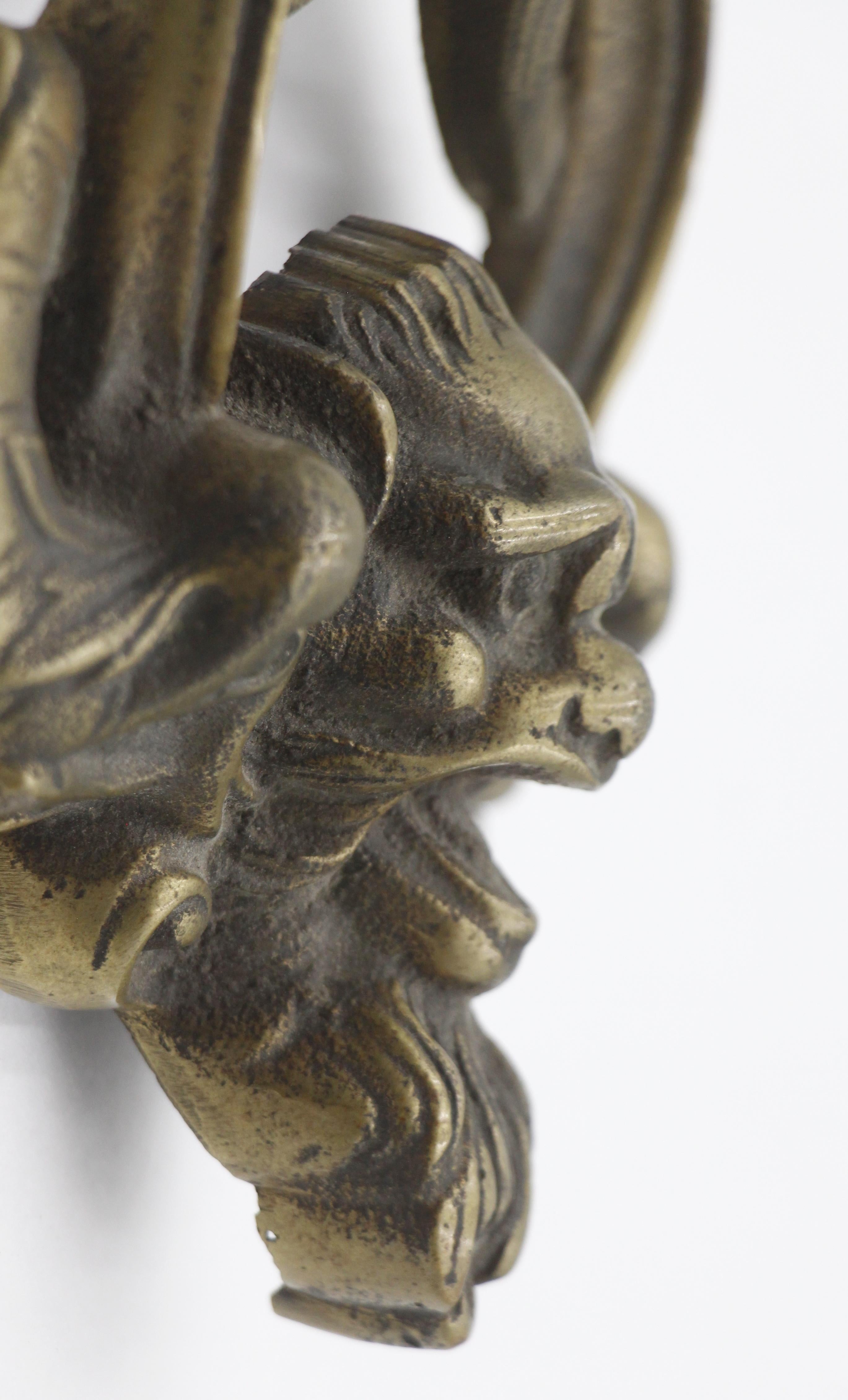 Poseidon Bronze Door Knocker For Sale 2