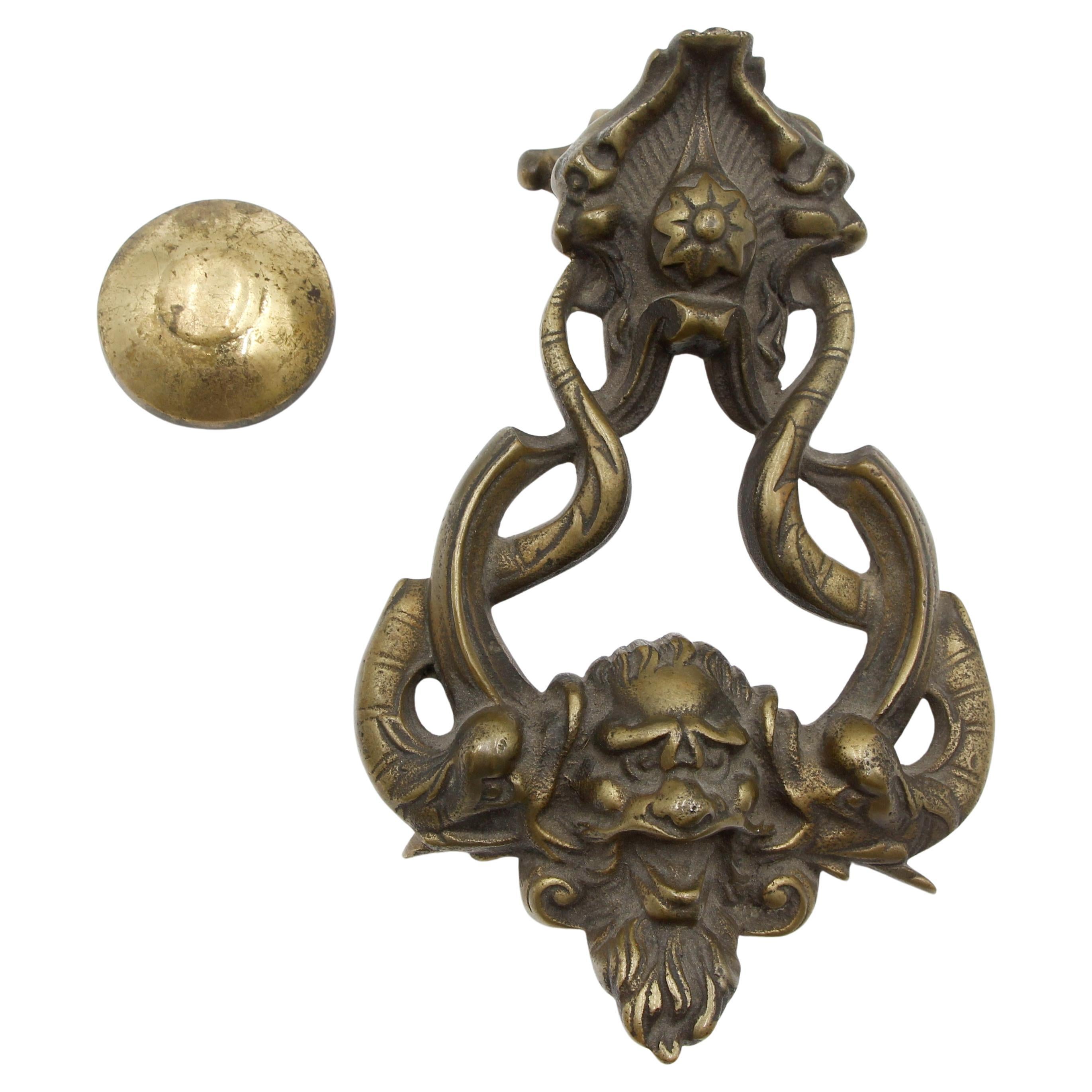 Poseidon Bronze Door Knocker