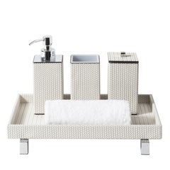 Set da bagno quadrato Poseidon