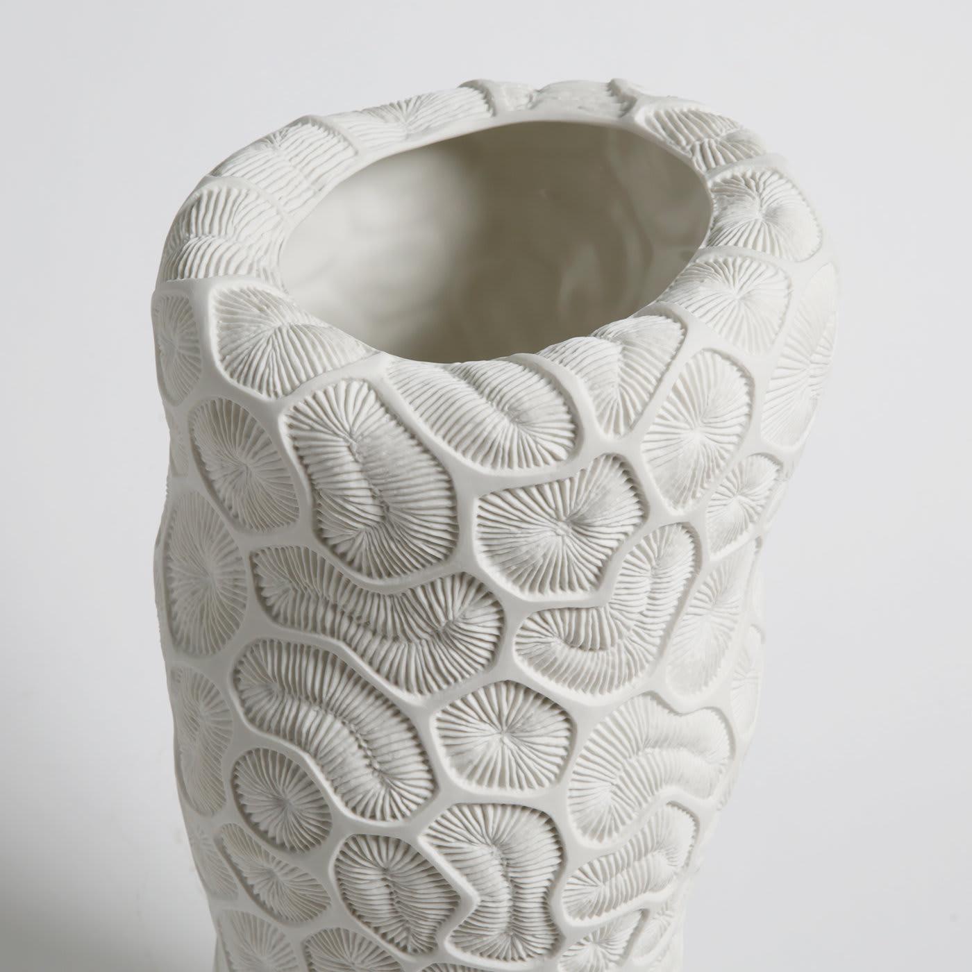 Contemporary Poseidon White Vase For Sale