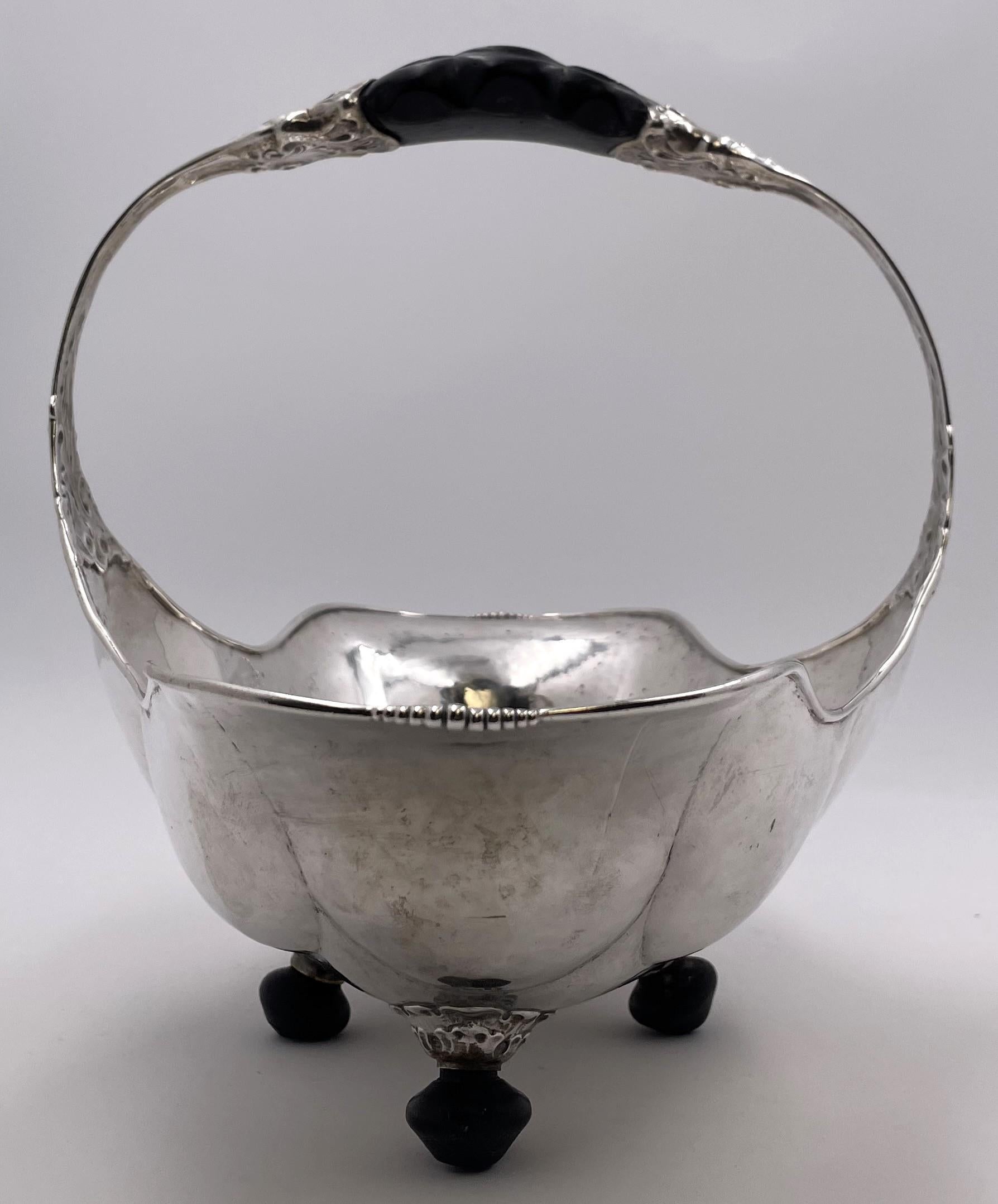 Cesta para vino Posen de plata alemana Tazón Alemán en venta