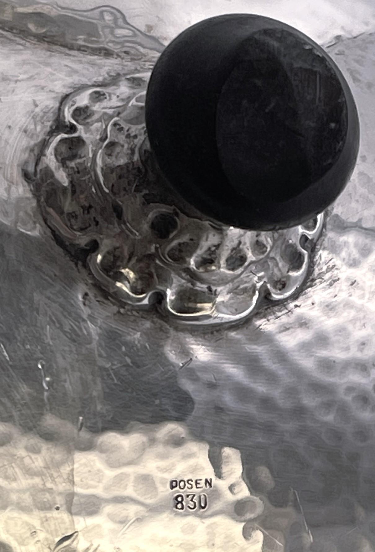 Cesta para vino Posen de plata alemana Tazón en venta 2