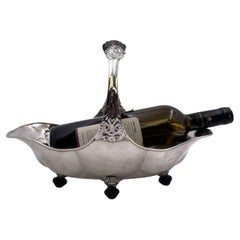 Cesta para vino Posen de plata alemana Tazón
