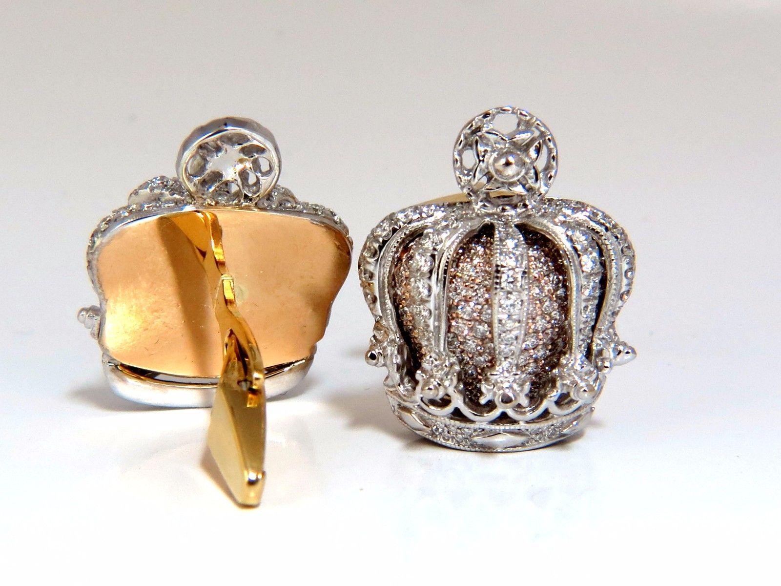royal crown cufflinks