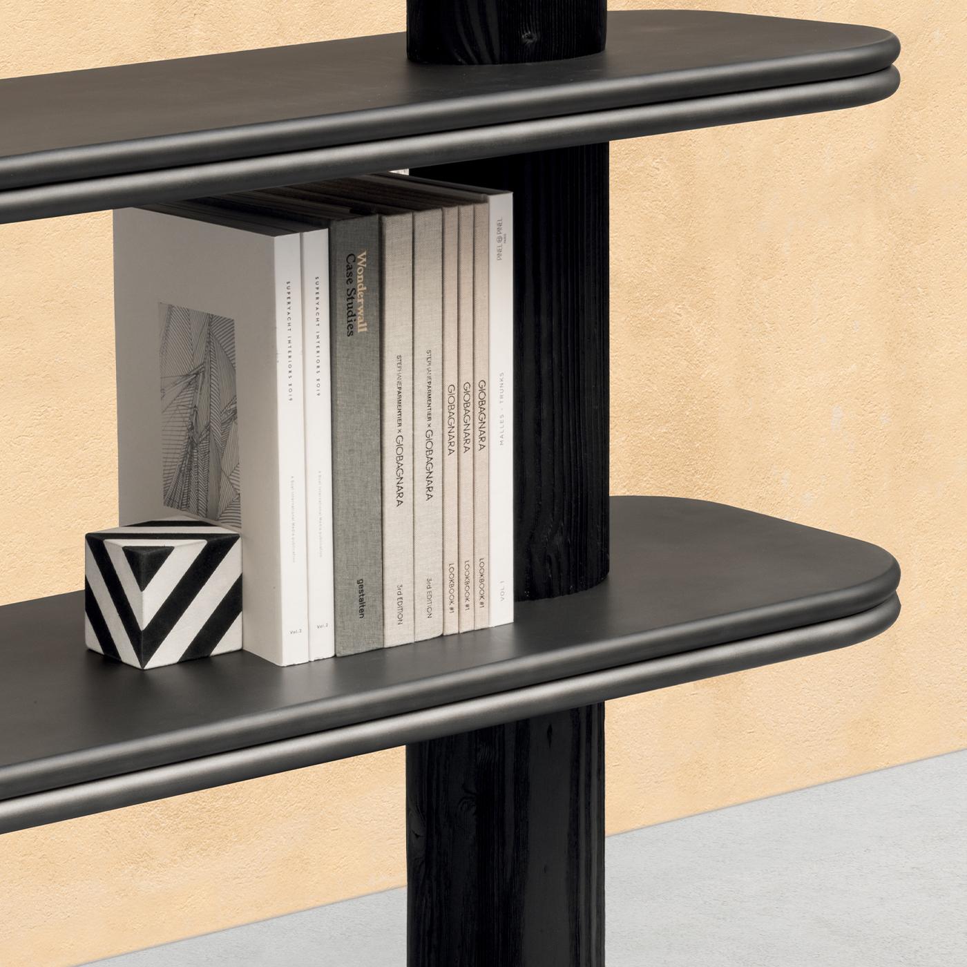 Positano Black Bookcase In New Condition For Sale In Paris, FR