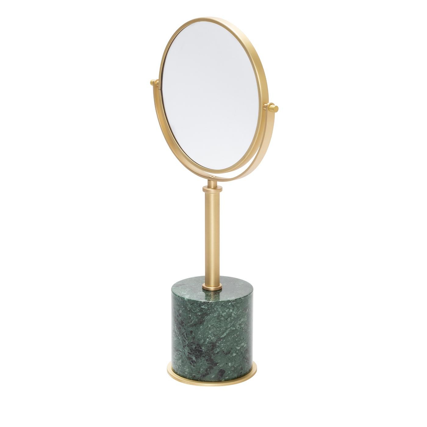Italian Positano Marble Freestanding Mirror #2 by Giobagnara For Sale
