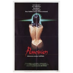 Possession 1983 U.S. One Sheet Film Poster
