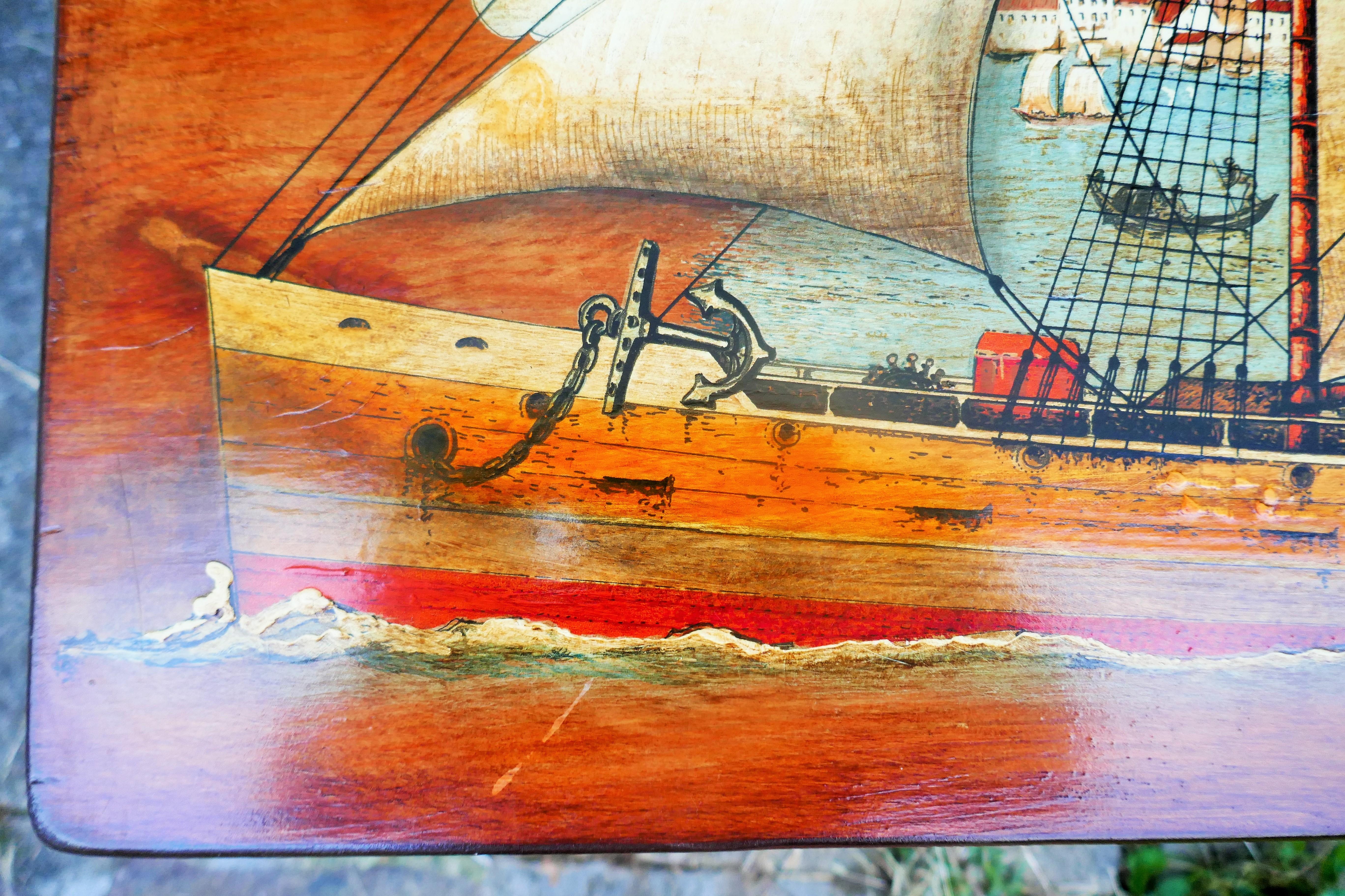 Possible silkscreen on wood by Captain Lawson from Venezin off course of Spices For Sale 1