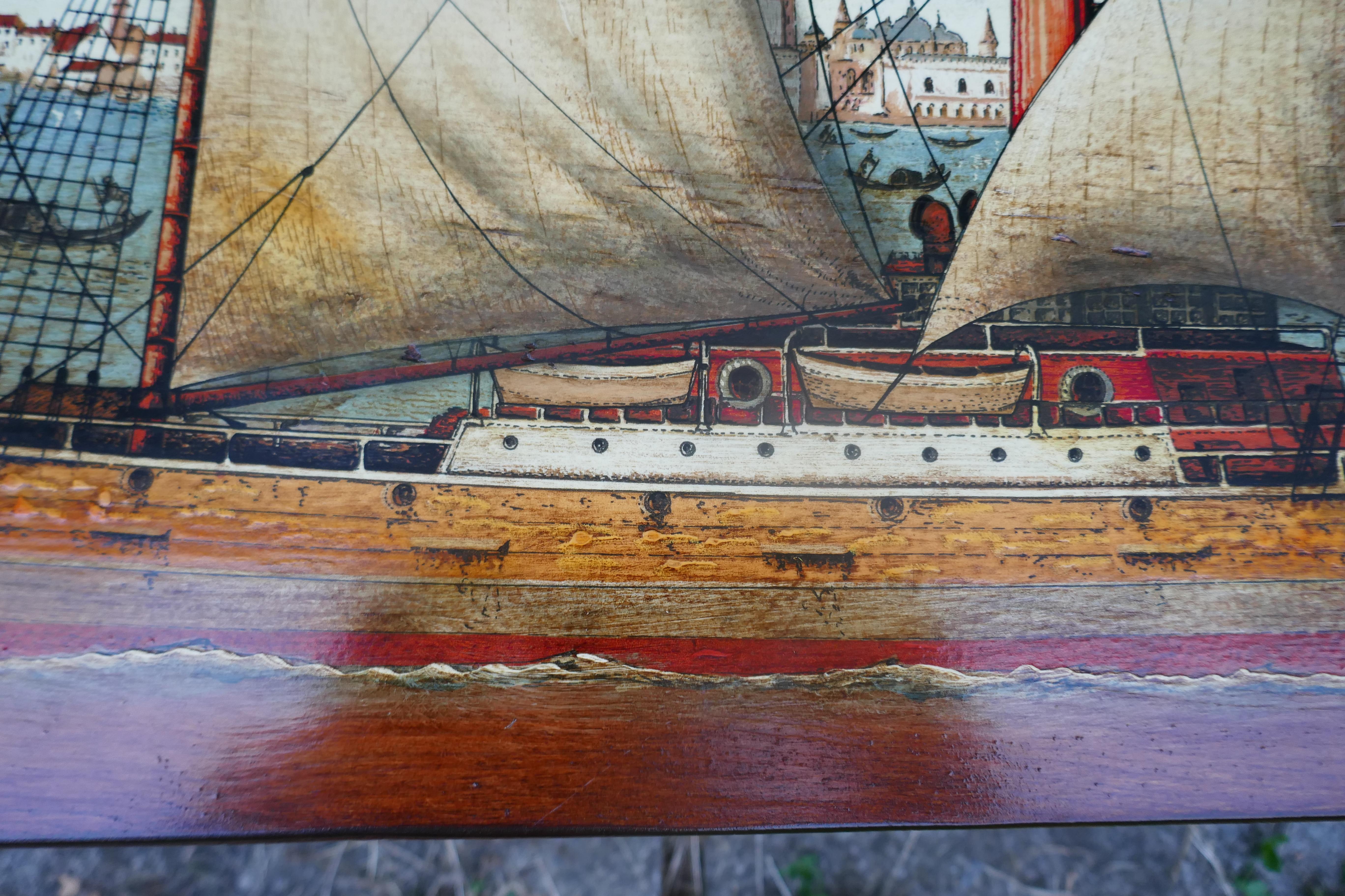 Possible silkscreen on wood by Captain Lawson from Venezin off course of Spices For Sale 4