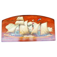 Possible silkscreen on wood by Captain Lawson from Venezin off course of Spices