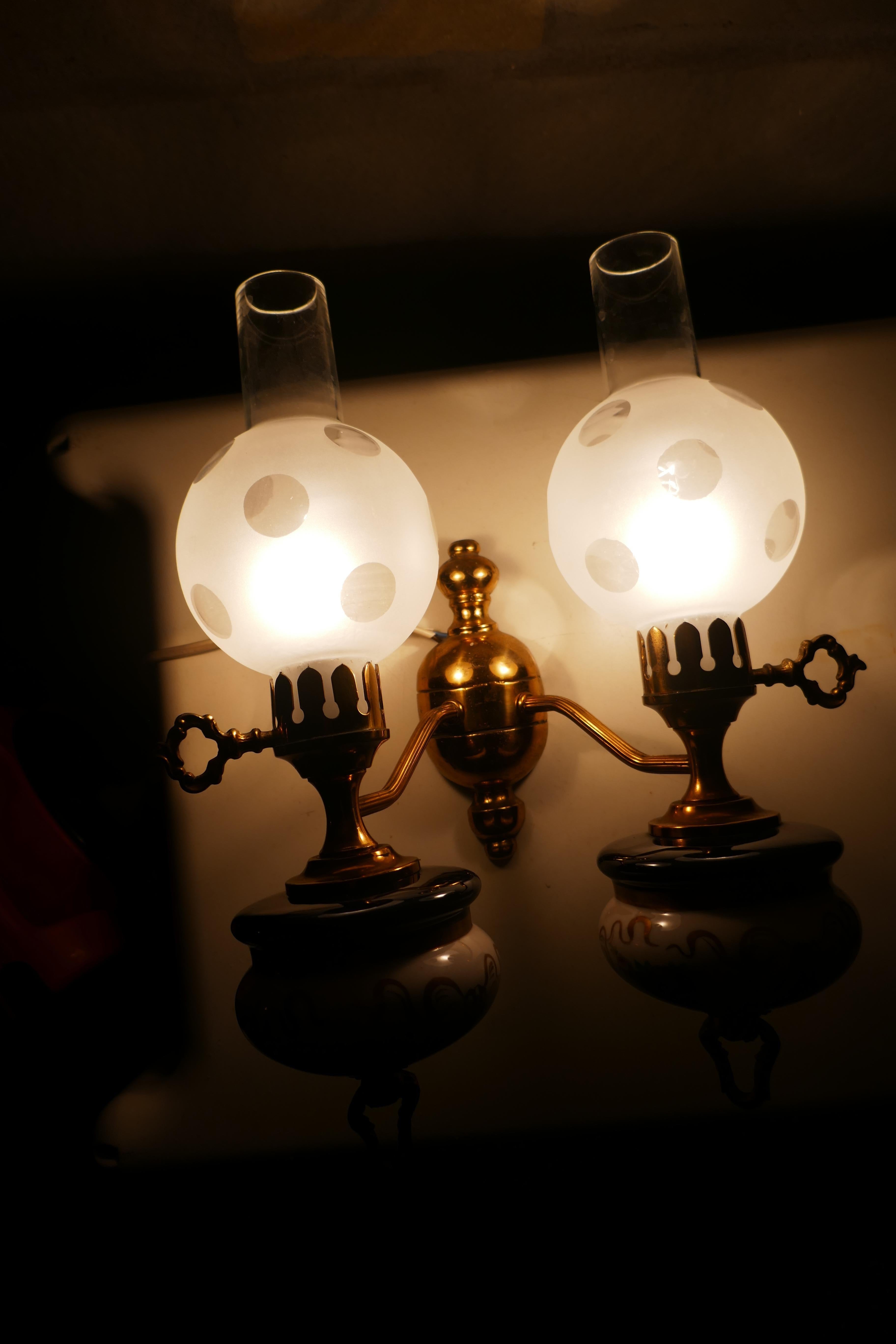 Possible wall lamp Limoges Seguso or similar - three available en vente 6