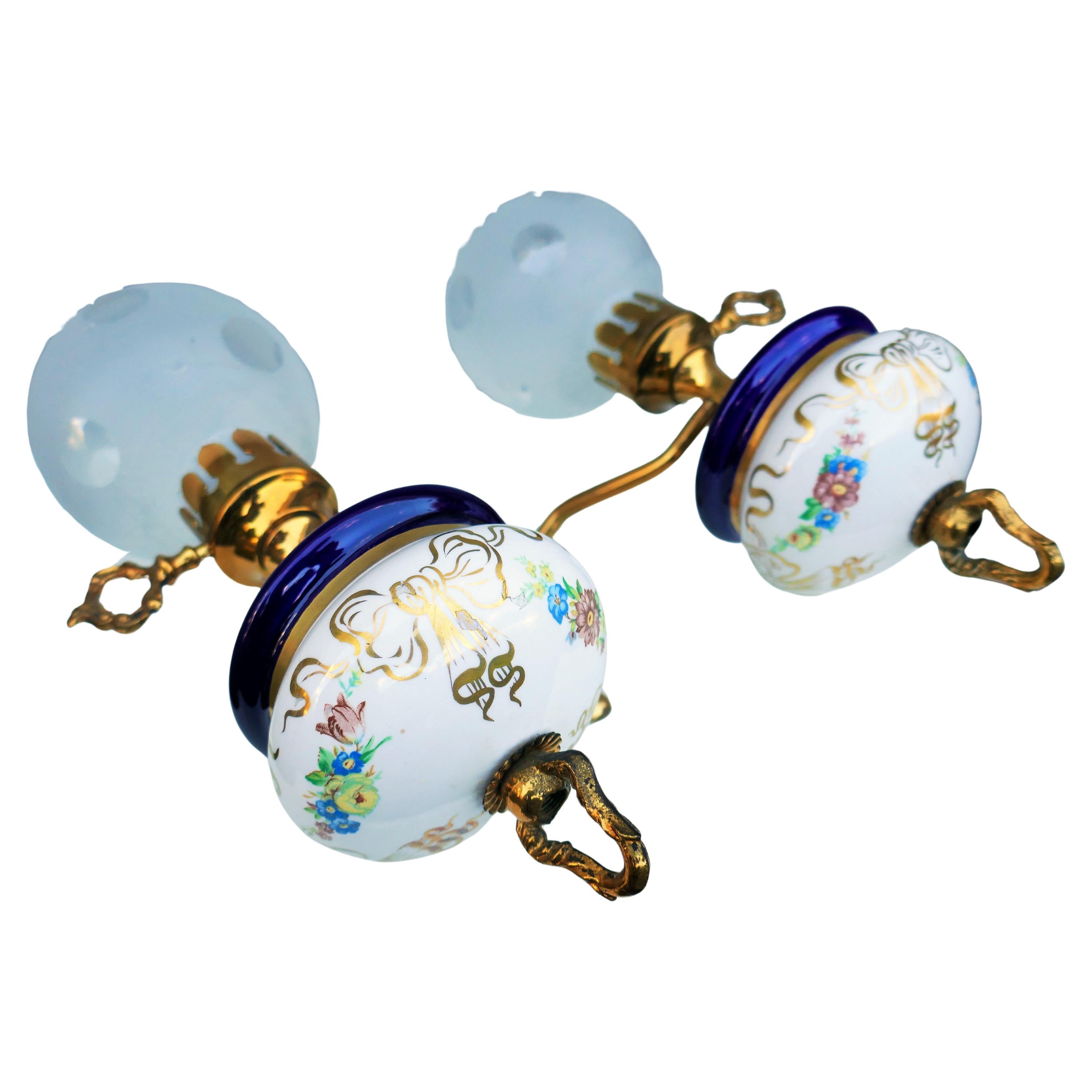 Possible wall lamp Limoges Seguso or similar - three available en vente 2