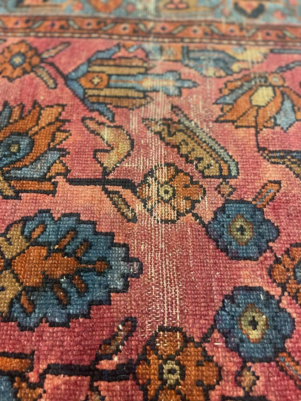 Possiblement ancien tapis persan Hamadan, laine nouée à la main. en vente 3