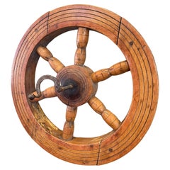 Possibly Antique Wooden Spinning Wheel.