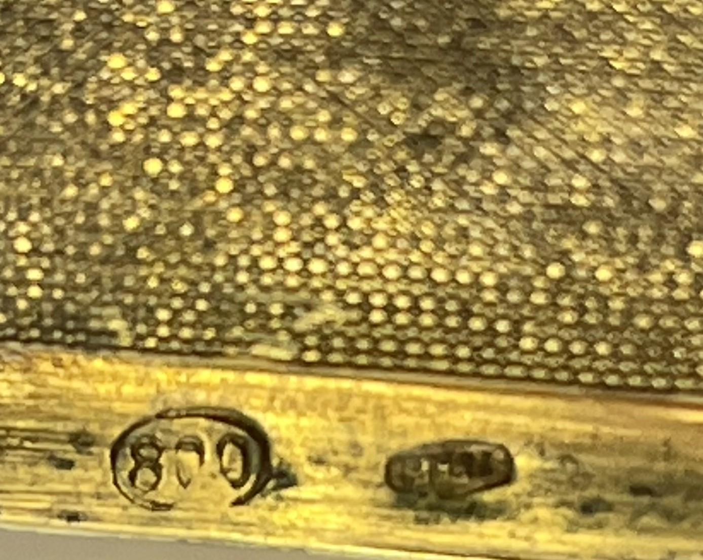 Possibly Buccellati Gilt Silver Tablebox For Sale 3
