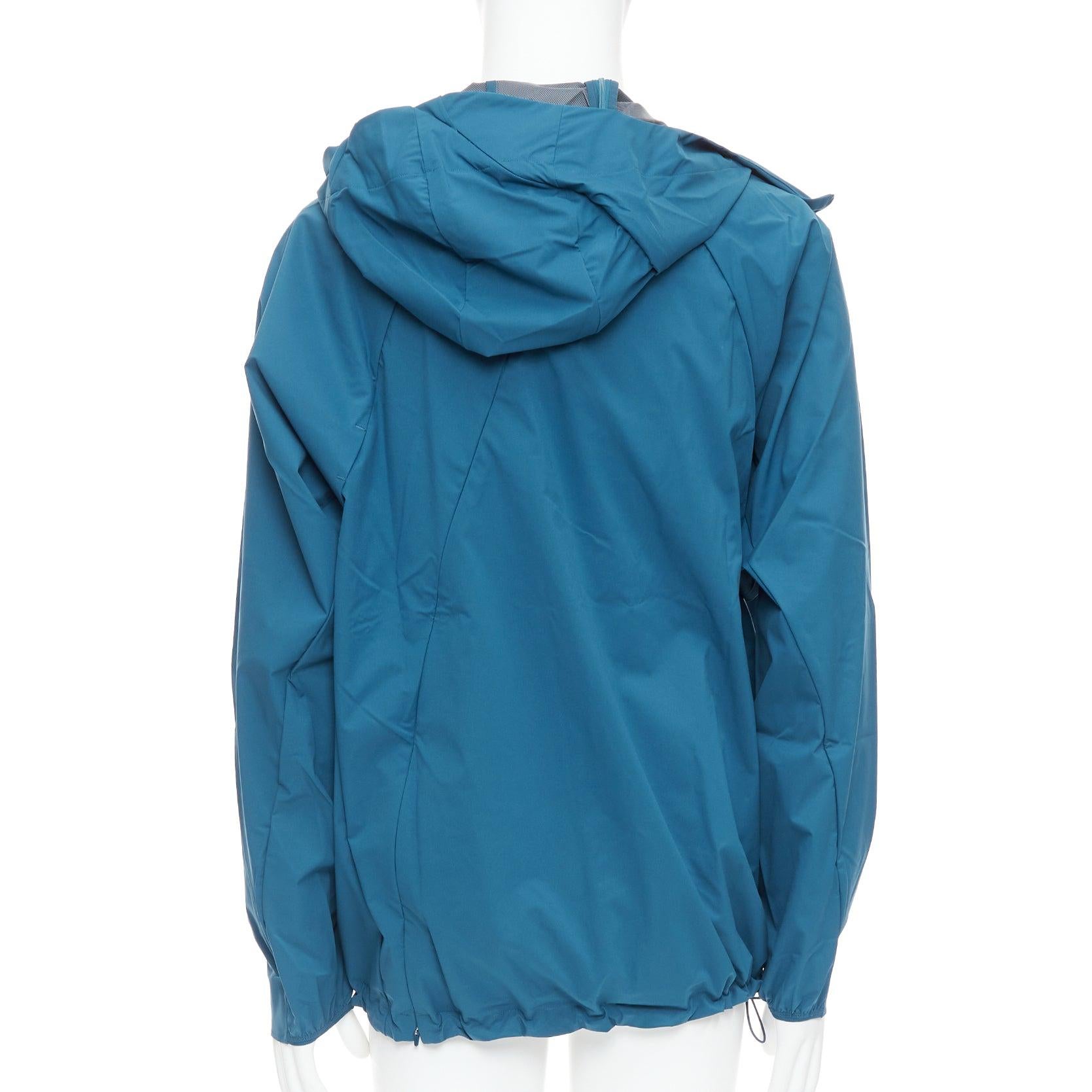 Veste à fermeture éclair latérale bleu sarcelle Technical Center ARCHIVE FACTION 6.0 Pour hommes en vente
