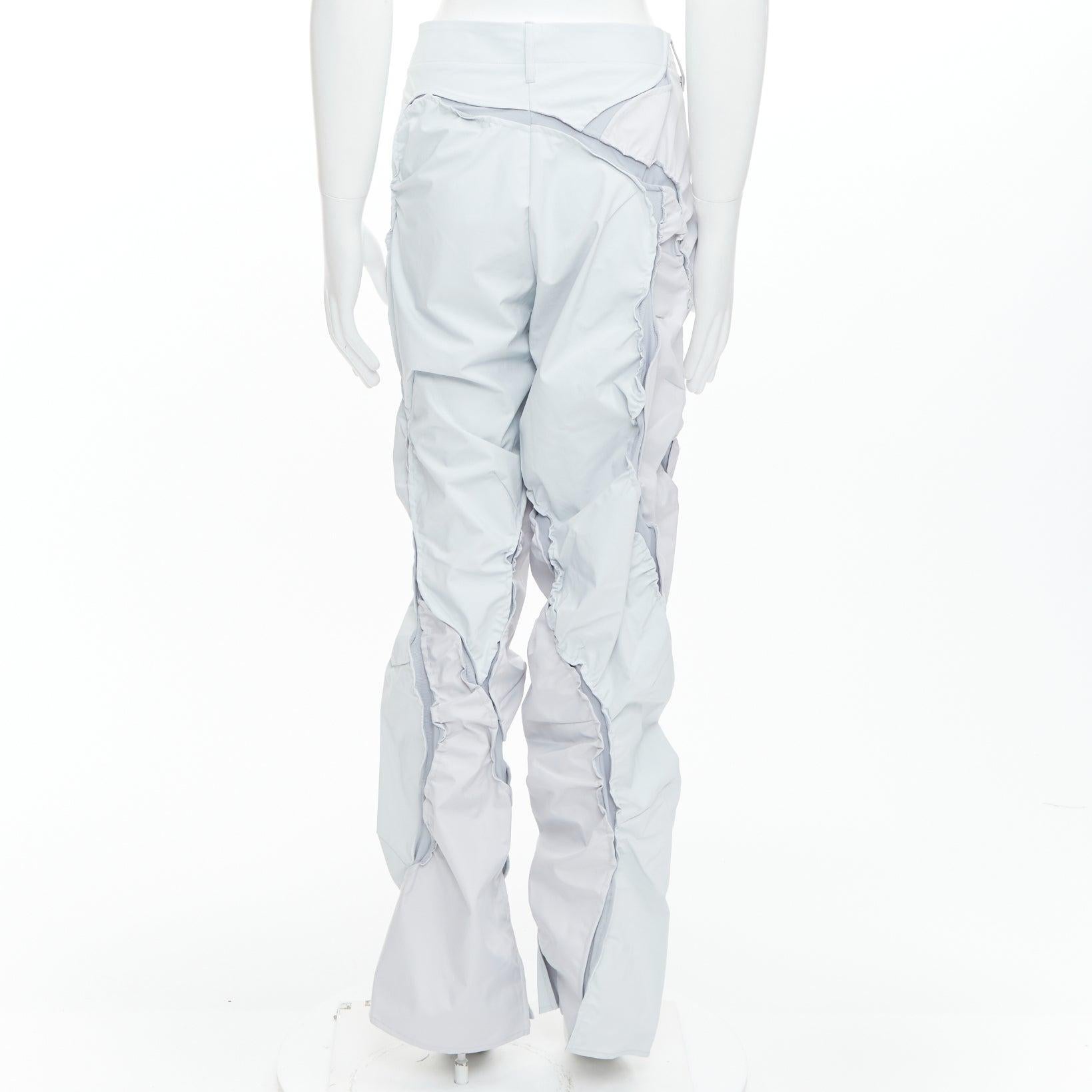 POST ARCHIVE FACTION 6.0 Technical Left Ice baby bleu nylon Pantalon L Pour hommes en vente
