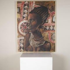 Post cubism work by Etiennette Johan 50's