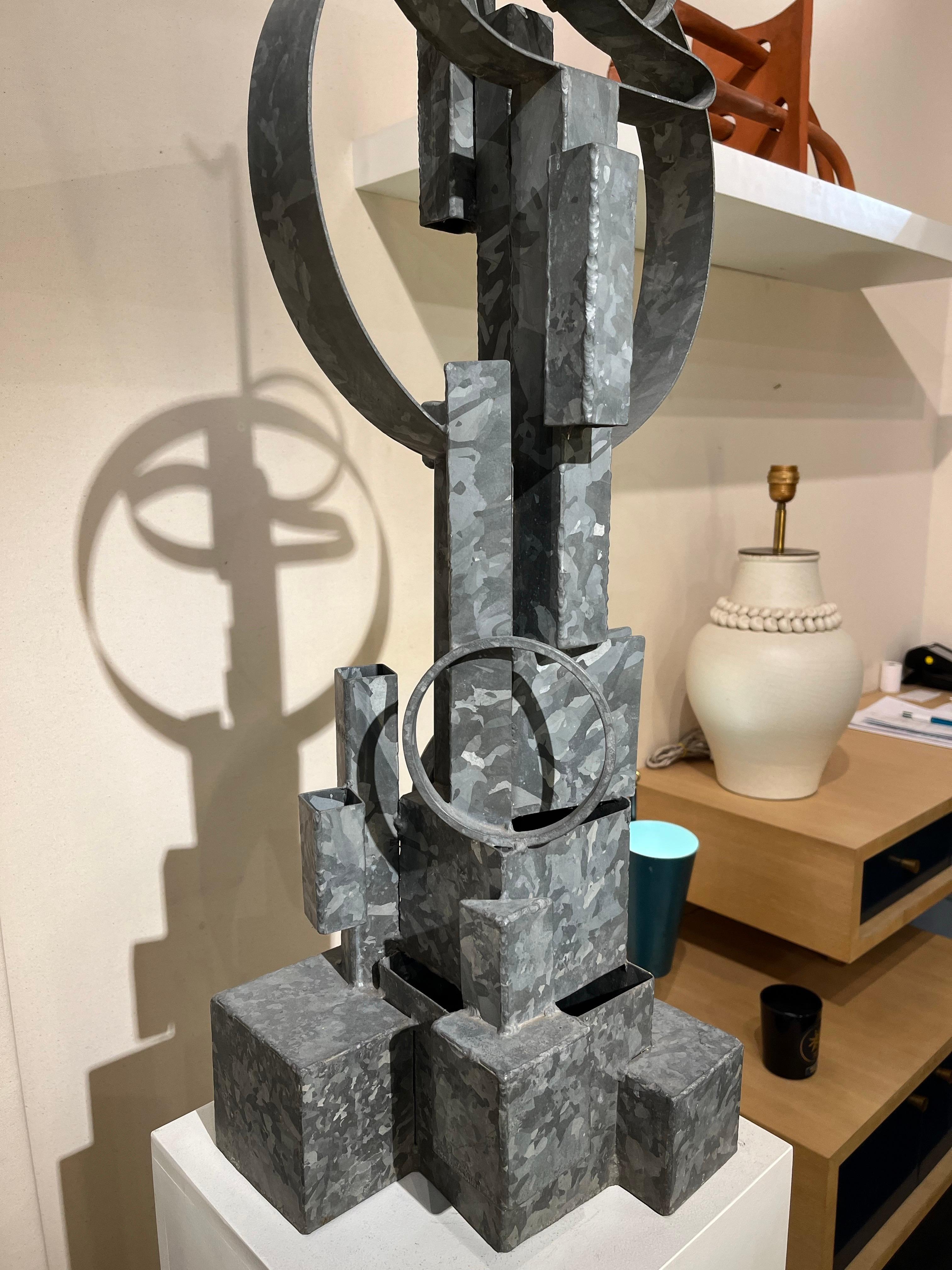 Francese Scultura post cubista in vendita