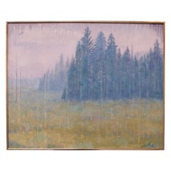 Post-Impressionist Adirondack Landscape by Jay Stewart