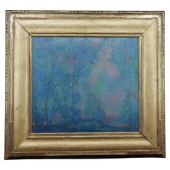 Post Impressionist Painting by W. G. Krieghoff in a Frederick Harer Frame