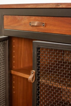 Post Industrial Hybrid Credenza