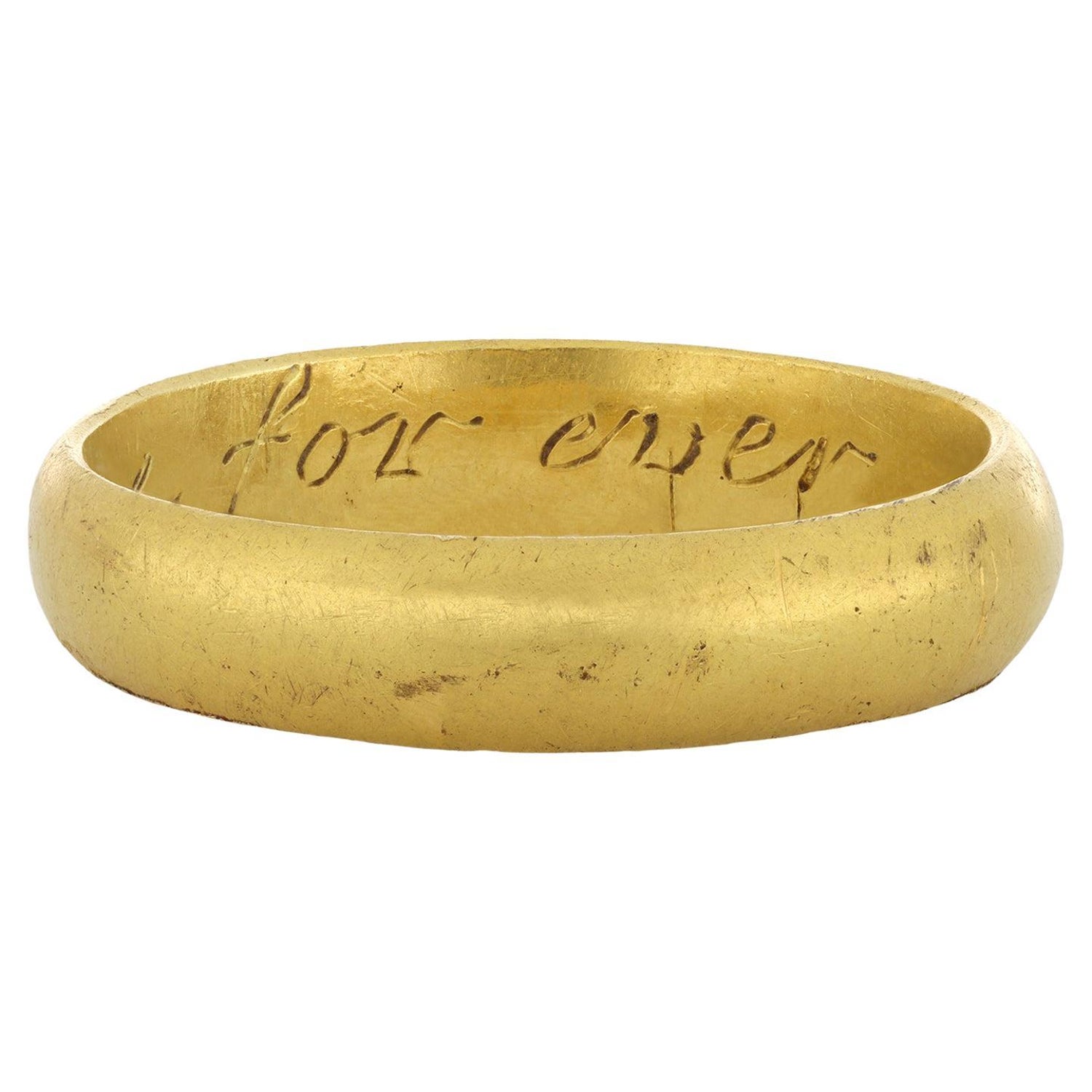 Georgian Carved Posy Ring 'Nosse Te Ipsum', circa 18th Century For Sale at  1stDibs | nosce te ipsum ring, georgian gold posy ring