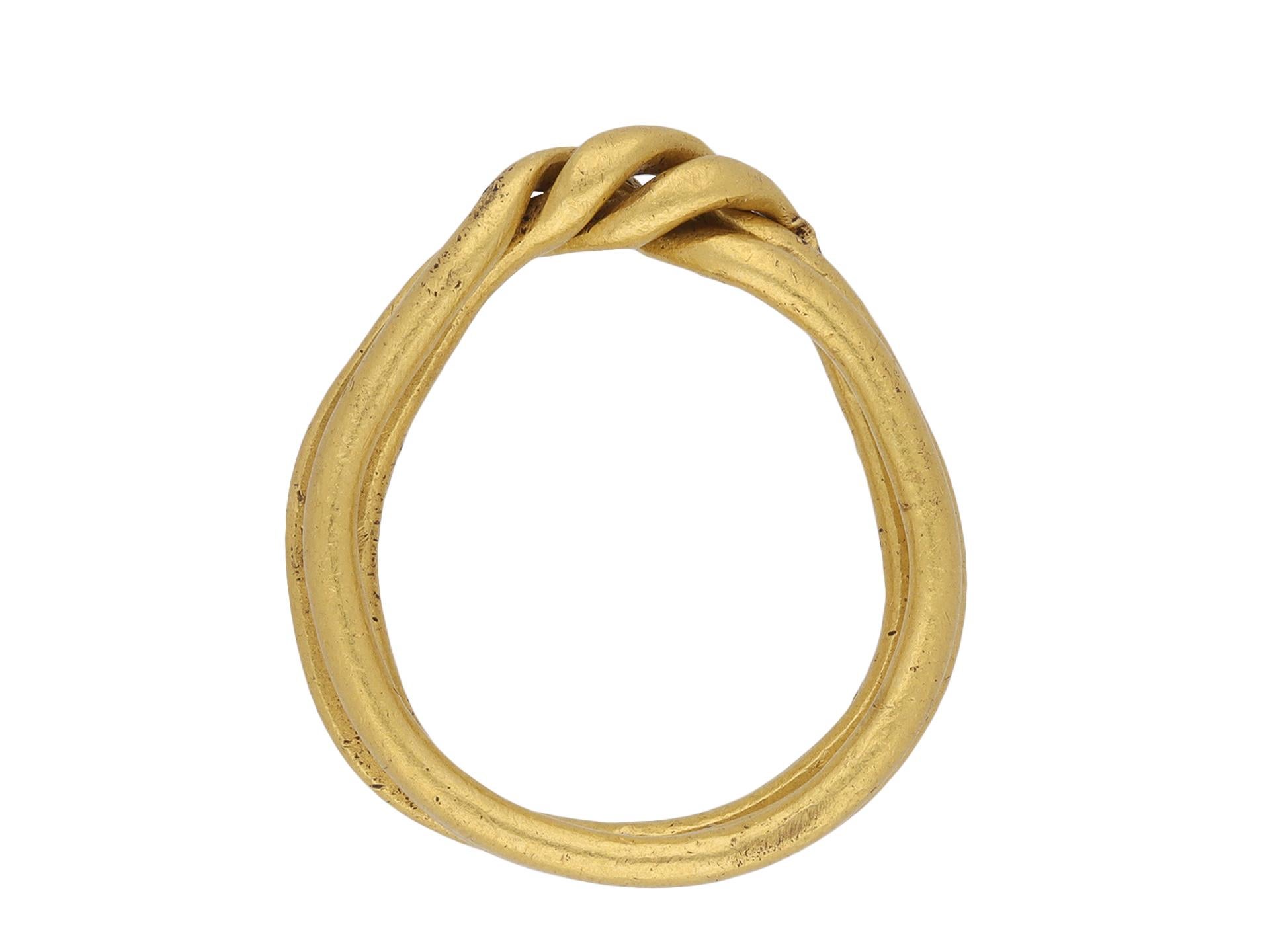 puzzle ring gold