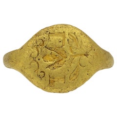 Post Medieval Signet Ring, circa 16th-17th Century