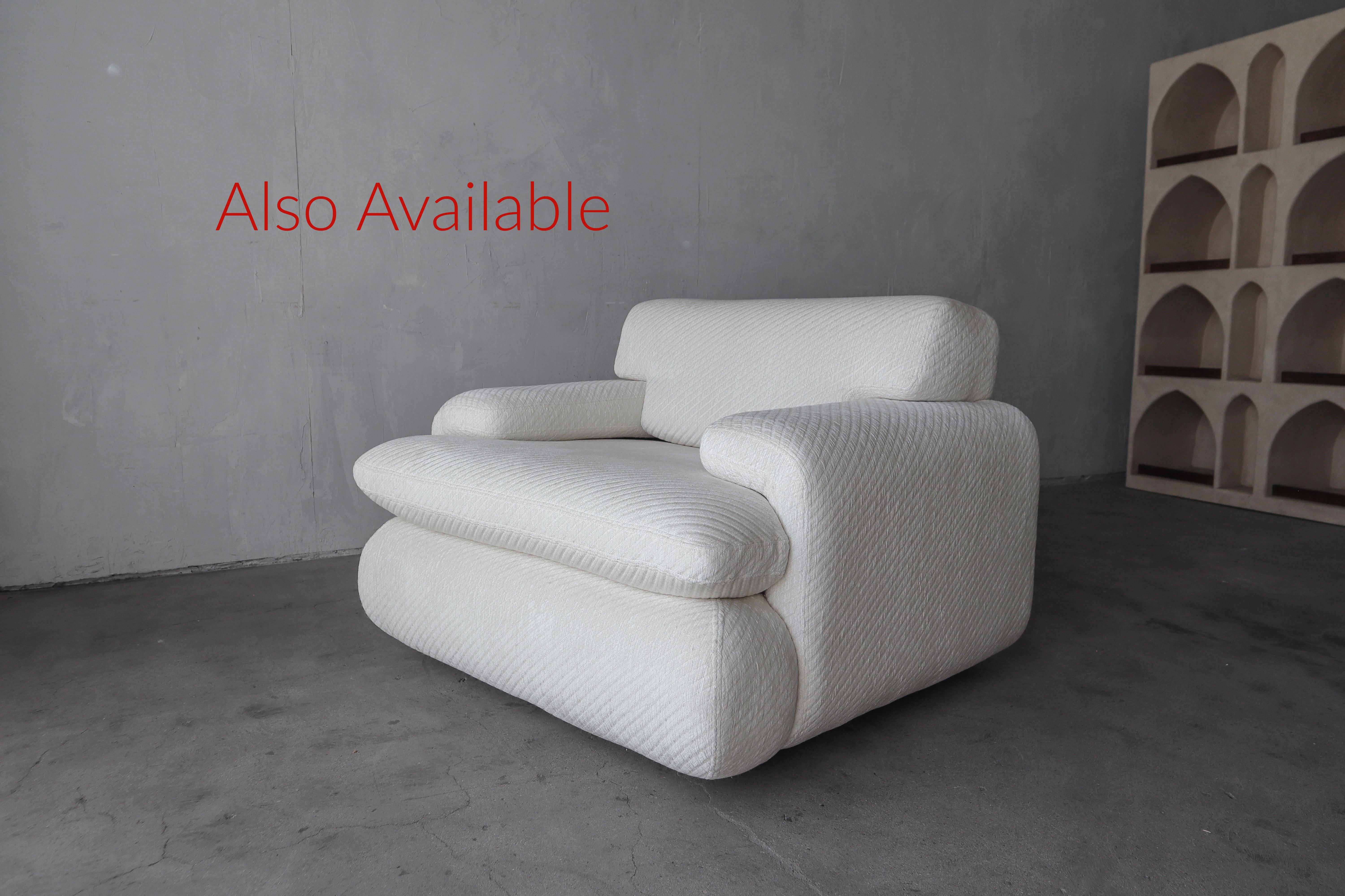 Post Modern 2 Seat Sofa by Vladimir Kagan for Preview For Sale 3