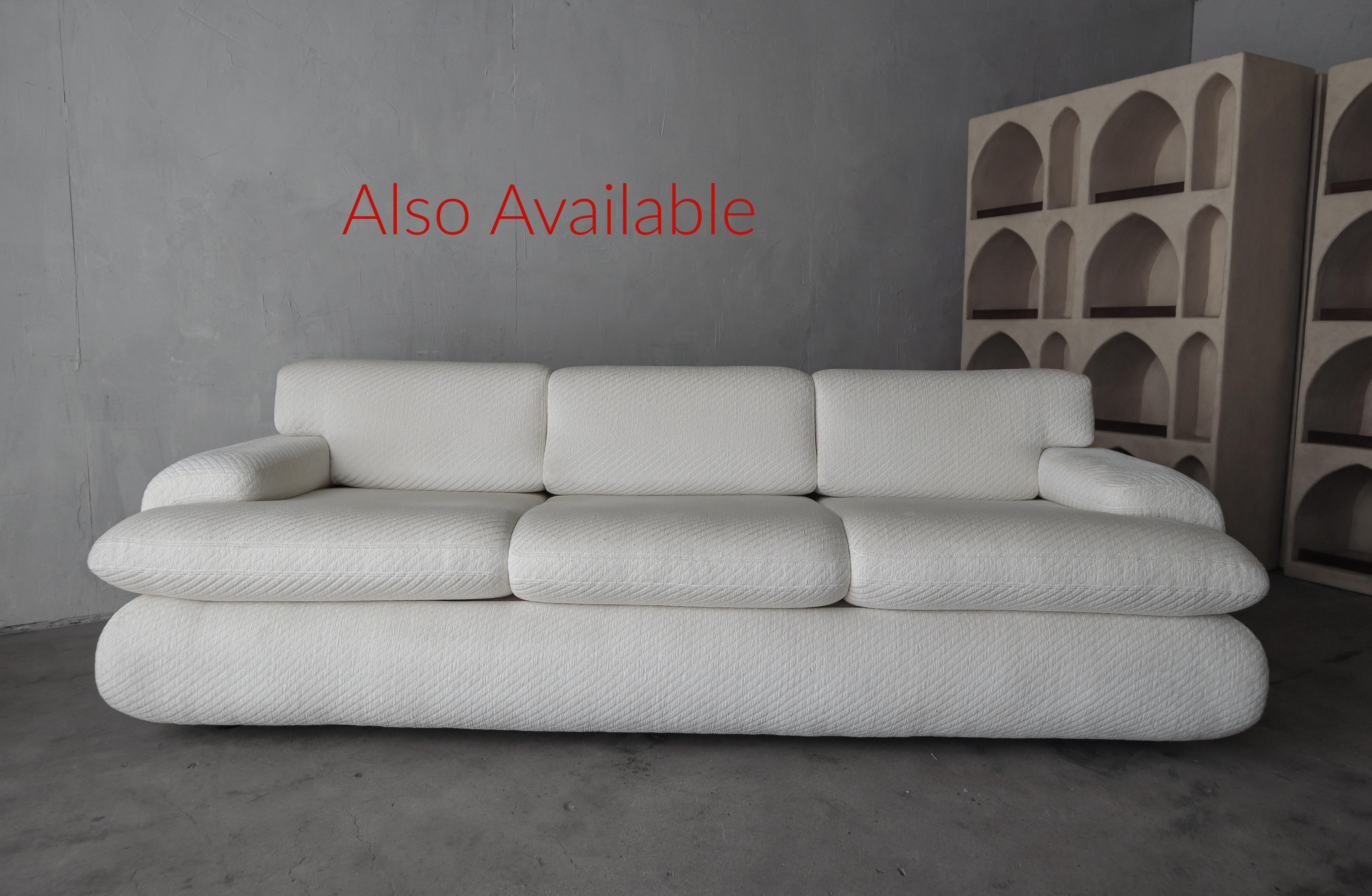 Post Modern 2 Seat Sofa by Vladimir Kagan for Preview For Sale 4