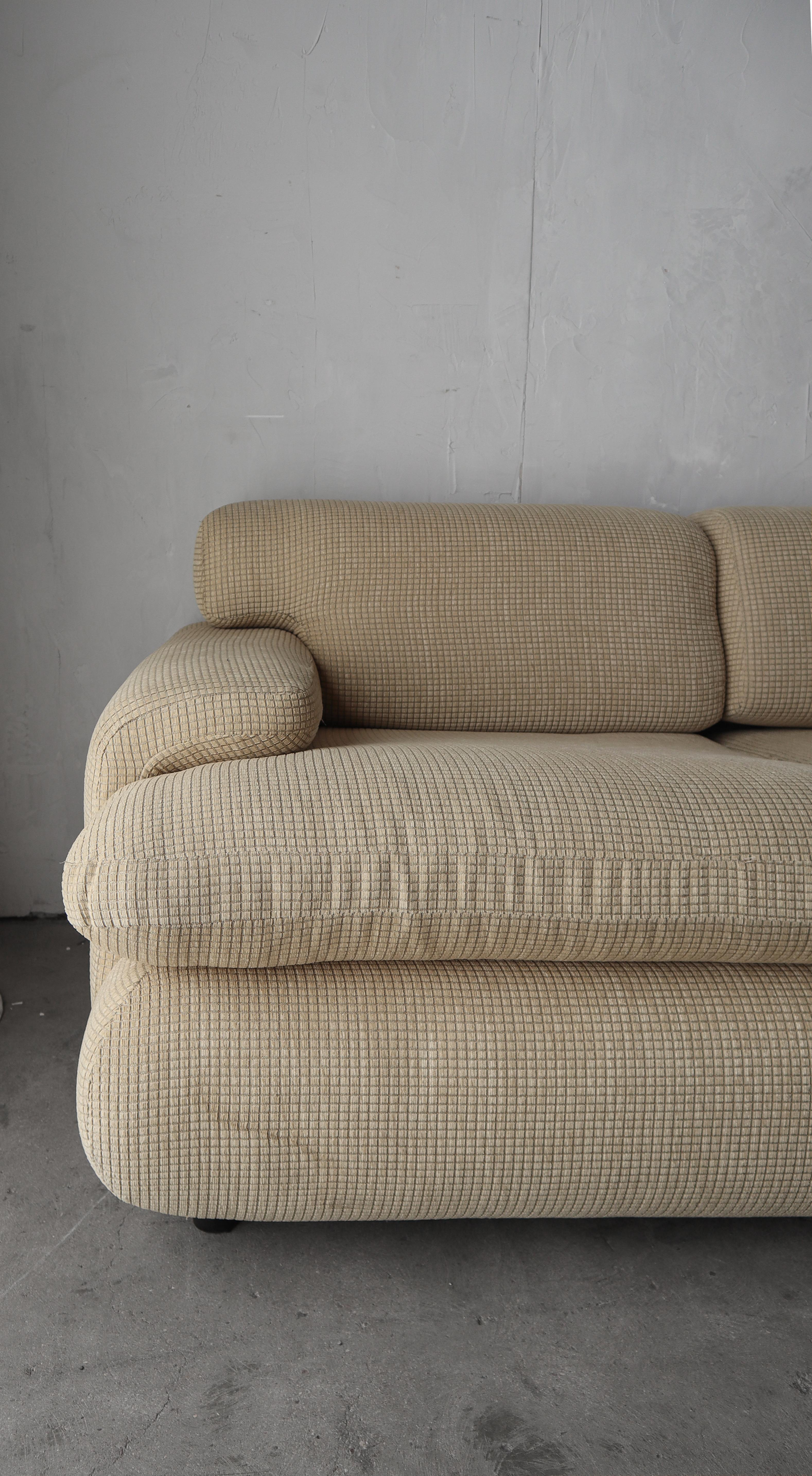 Post Modern 3 Piece Sectional Sofa by Preview For Sale 1