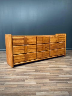 Post Modern 9-Drawer Oak Dresser by Boyd Furniture