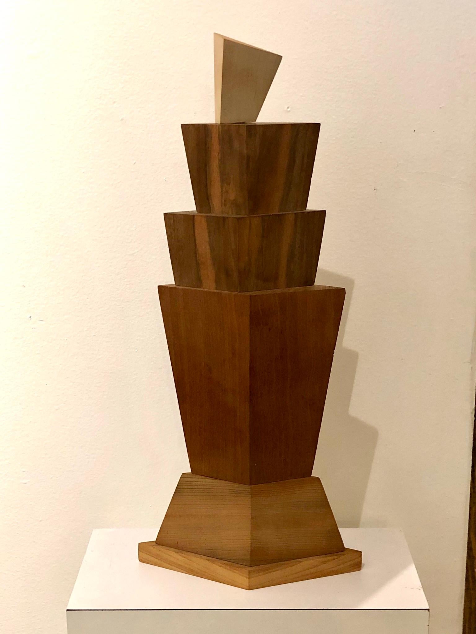 Postmodern Abstract Sculpture by La Jolla Artist John Rogers Signed/Dated 2003 In Good Condition For Sale In San Diego, CA