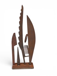 Escultura abstracta posmoderna de Paul Damsté